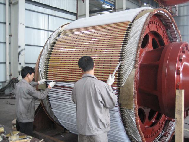 大型直流電機(jī)維修電樞繞組裝線工藝