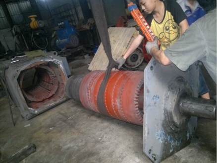 立式電機(jī)和直流電機(jī)維修轉(zhuǎn)子的抽裝方法及注意事項(xiàng)